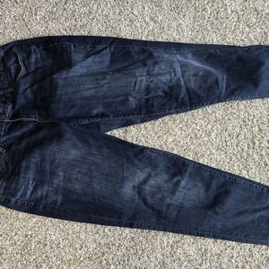 Lane Bryant Blue Relaxed Jeans with Natural Fading